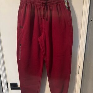 Under Armour women Gradient Red Joggers